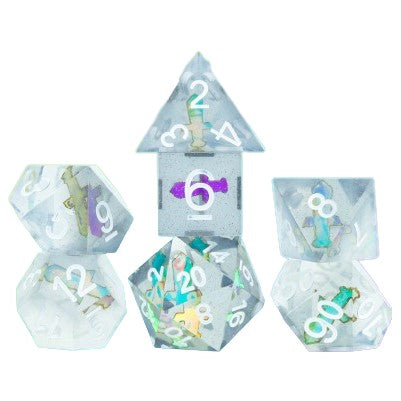 Sirius Dice - 7 Die Set - Dagger available at 401 Games Canada