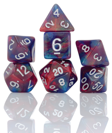 Sirius Dice - 7 Die Set - Summer Berries available at 401 Games Canada