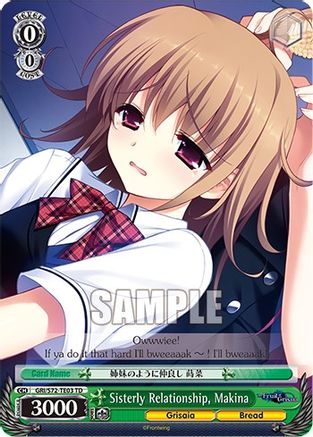 Sisterly Relationship, Makina - GRI/S72-TE03 - Trial Deck available at 401 Games Canada