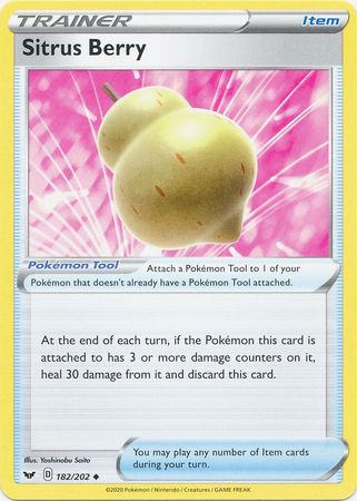 Sitrus Berry - 182/202 - Uncommon available at 401 Games Canada