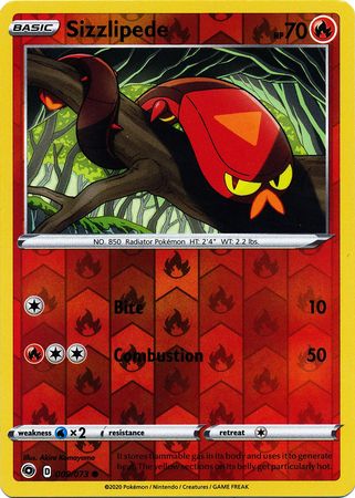 Sizzlipede - 009/073 - Common - Reverse Holo available at 401 Games Canada