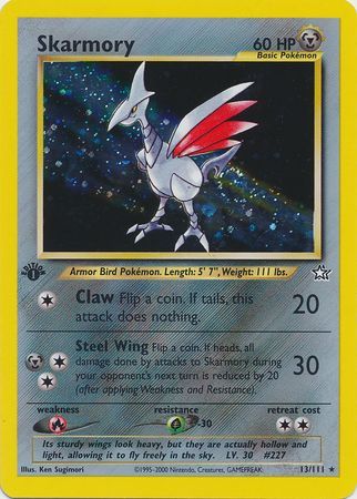 Skarmory - 13/111 - Holo - 1st Edition available at 401 Games Canada