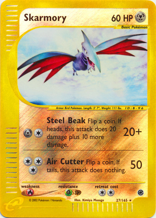 Skarmory - 27/165 - Holo - Reverse Holo available at 401 Games Canada