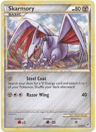 Skarmory - 31/95 - Rare available at 401 Games Canada