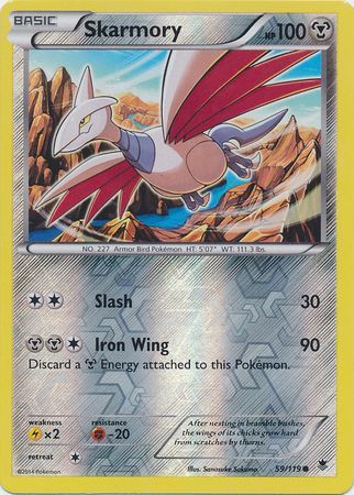 Skarmory - 59/119 - Common - Reverse Holo available at 401 Games Canada