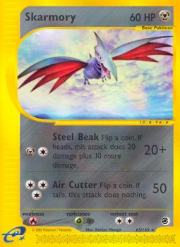 Skarmory - 63/165 - Rare available at 401 Games Canada