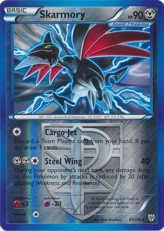 Skarmory - 87/135 - Rare - Reverse Holo available at 401 Games Canada