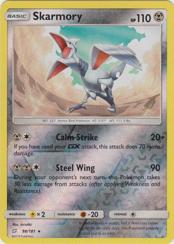 Skarmory - 98/181 - Rare - Reverse Holo available at 401 Games Canada