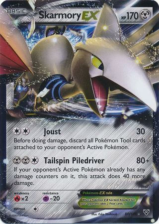 Skarmory EX - 80/146 - Ultra Rare available at 401 Games Canada