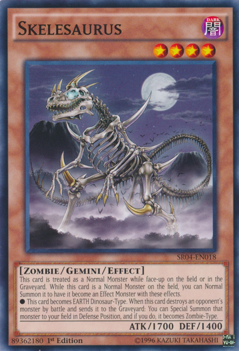 Skelesaurus - SR04-EN018 - Common - 1st Edition available at 401 Games Canada