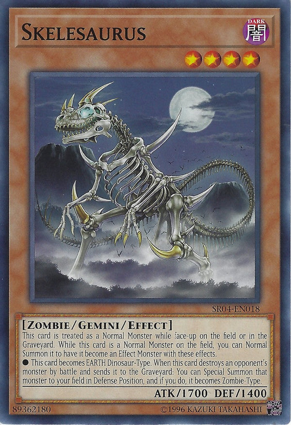 Skelesaurus - SR04-EN018 - Common - Unlimited available at 401 Games Canada