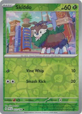 Skiddo - 011/198 - Common - Reverse Holo available at 401 Games Canada