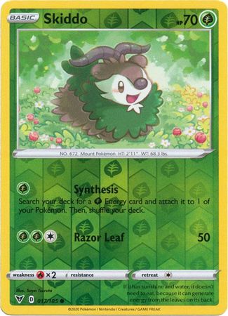 Skiddo - 017/185 - Common - Reverse Holo available at 401 Games Canada
