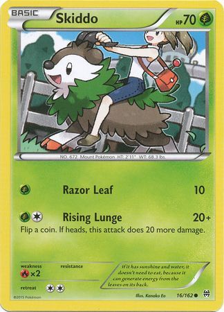 Skiddo - 16/162 - Common available at 401 Games Canada