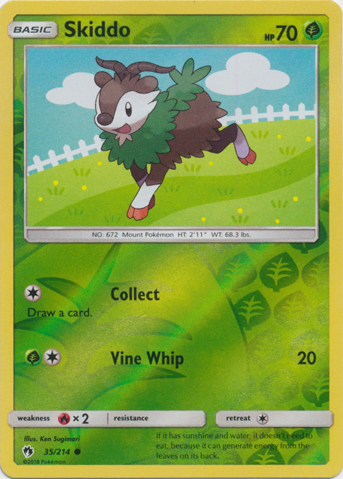 Skiddo - 35/214 - Common - Reverse Holo available at 401 Games Canada