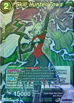 Skill Hunter Towa - BT15-125 - Uncommon (FOIL) available at 401 Games Canada