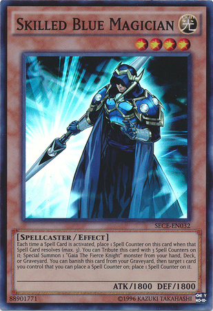 Skilled Blue Magician - SECE-EN032 - Super Rare - Unlimited available at 401 Games Canada