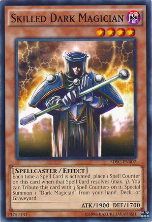 Skilled Dark Magician - SDSC-EN007 - Common - Unlimited available at 401 Games Canada