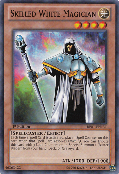 Skilled White Magician - BP01-EN131 - Common - 1st Edition available at 401 Games Canada