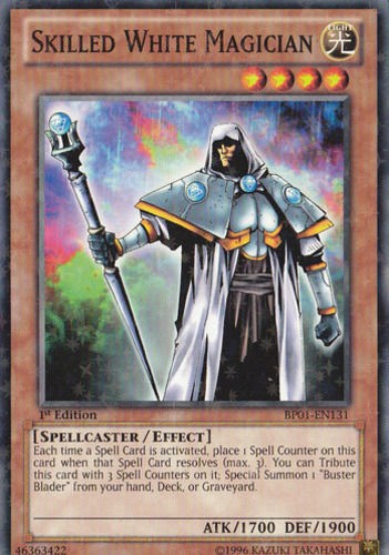 Skilled White Magician - BP01-EN131 - Starfoil Rare - 1st Edition available at 401 Games Canada