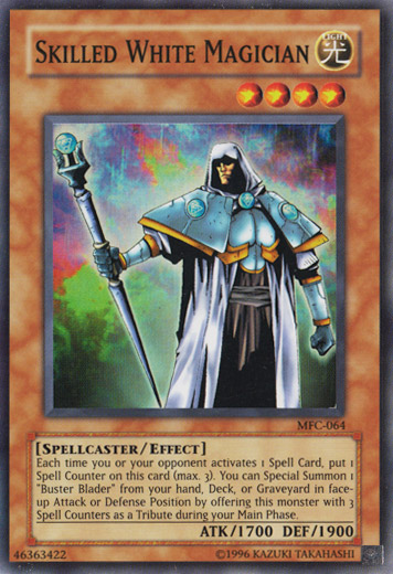 Skilled White Magician - MFC-064 - Super Rare - Unlimited available at 401 Games Canada