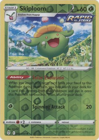 Skiploom - 003/203 - Uncommon - Reverse Holo available at 401 Games Canada