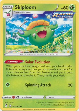 Skiploom - 003/203 - Uncommon available at 401 Games Canada