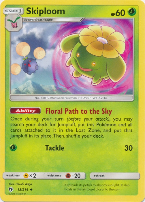 Skiploom - 13/214 - Uncommon available at 401 Games Canada