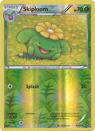 Skiploom - 4/114 - Uncommon - Reverse Holo available at 401 Games Canada