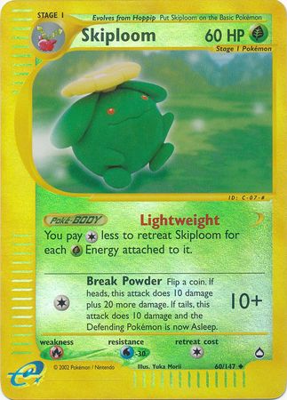 Skiploom - 60/147 - Uncommon - Reverse Holo available at 401 Games Canada
