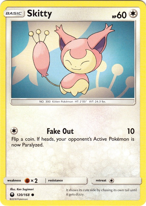 Skitty - 120/168 - Common available at 401 Games Canada