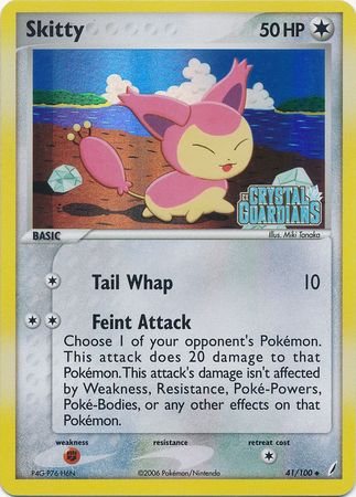 Skitty - 41/100 - Uncommon - Reverse Holo available at 401 Games Canada