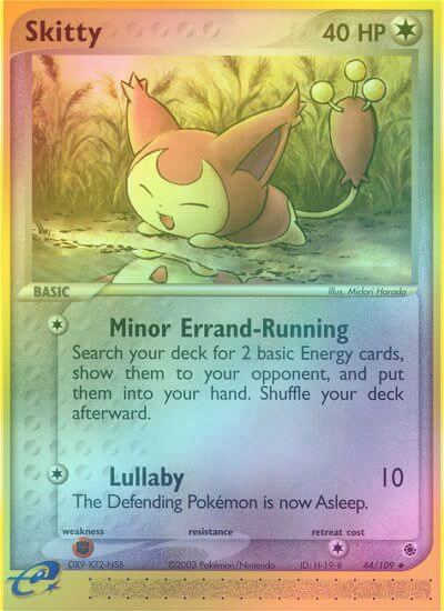 Skitty - 44/109 - Uncommon - Reverse Holo available at 401 Games Canada