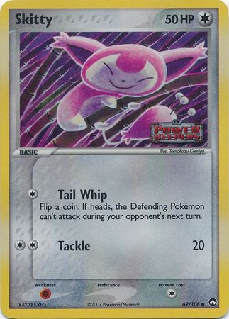 Skitty - 62/108 - Common - Reverse Holo available at 401 Games Canada