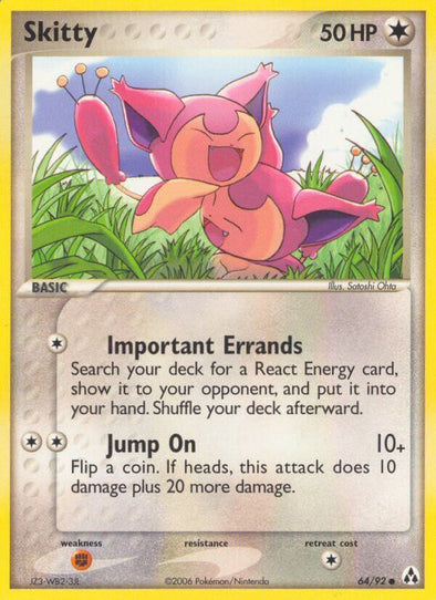 Skitty - 64/92 - Common available at 401 Games Canada