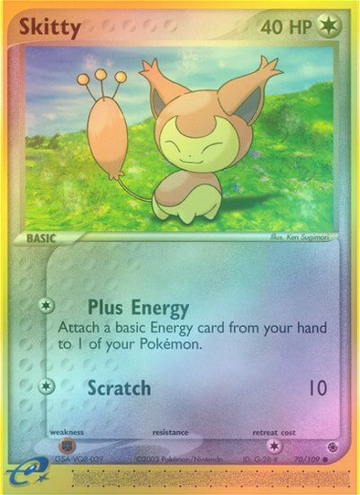 Skitty - 70/109 - Common - Reverse Holo available at 401 Games Canada