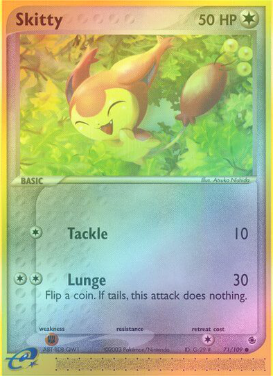 Skitty - 71/109 - Common - Reverse Holo available at 401 Games Canada