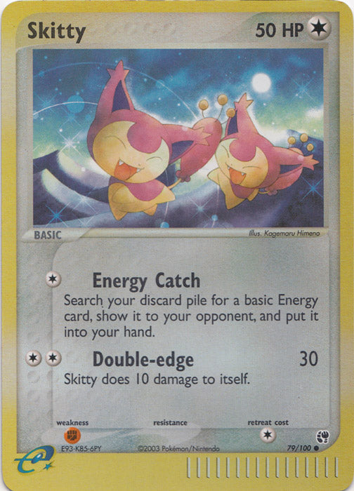 Skitty - 79/100 - Common - Reverse Holo available at 401 Games Canada