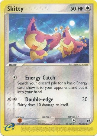 Skitty - 79/100 - Common available at 401 Games Canada