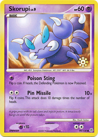 Skorupi - 99/130 - Pokemon Countdown Calendar Promo available at 401 Games Canada