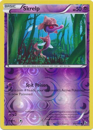 401 Games Canada - Skrelp - 44/106 - Common - Reverse Holo 401 Games Canada - Skrelp - 44/106 - Common - Reverse Holo