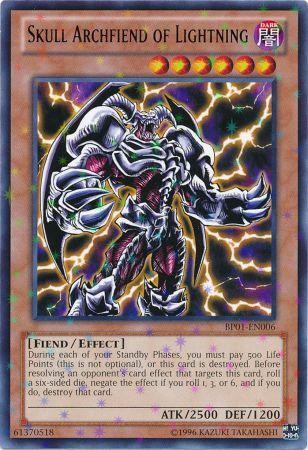 Skull Archfiend of Lightning - BP01-EN006 - Starfoil Rare - Unlimited available at 401 Games Canada