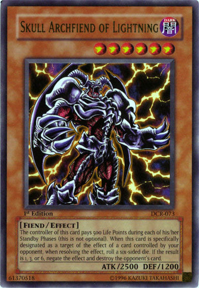 Skull Archfiend of Lightning - DCR-073 - Ultra Rare - 1st Edition available at 401 Games Canada