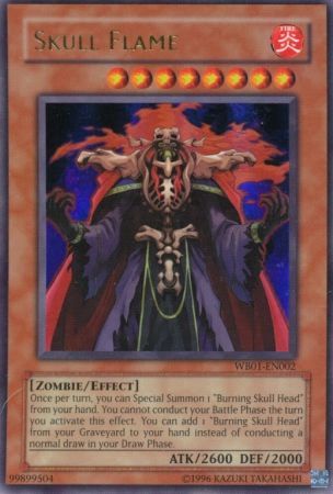 Skull Flame - WB01-EN002 - Ultra Rare available at 401 Games Canada