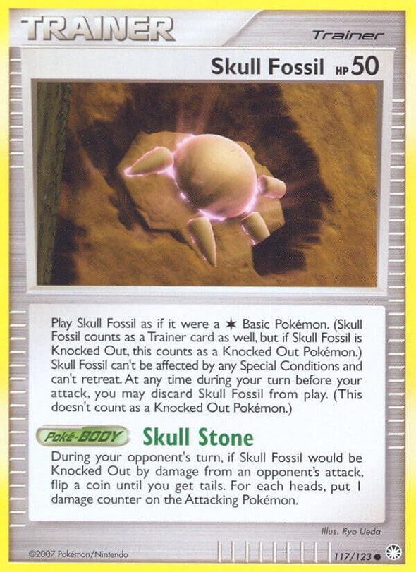 Skull Fossil - 117/123 - Common available at 401 Games Canada