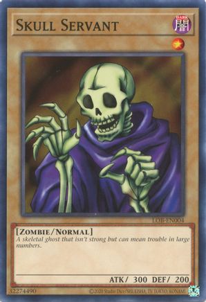 Skull Servant - LOB-EN004 - Common - Unlimited Worldwide available at 401 Games Canada