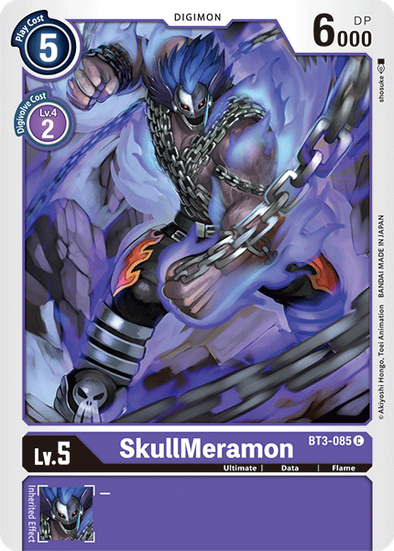 SkullMeramon - BT3-085 - Common available at 401 Games Canada