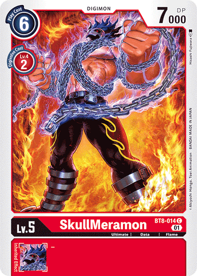 SkullMeramon - BT8-014 - Common available at 401 Games Canada