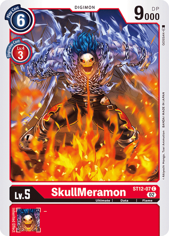 SkullMeramon - ST12-07 - Common available at 401 Games Canada