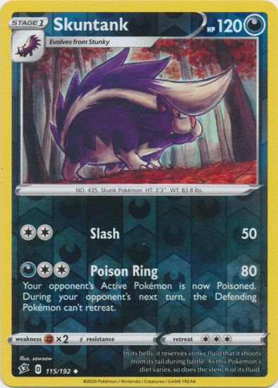 Skuntank - 115/192 - Uncommon - Reverse Holo available at 401 Games Canada